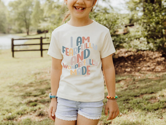 I Am Fearfully and Wonderfully Made Girl's T-Shirt