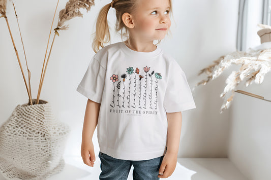 Toddler Fruits of the Spirit Floral Tee